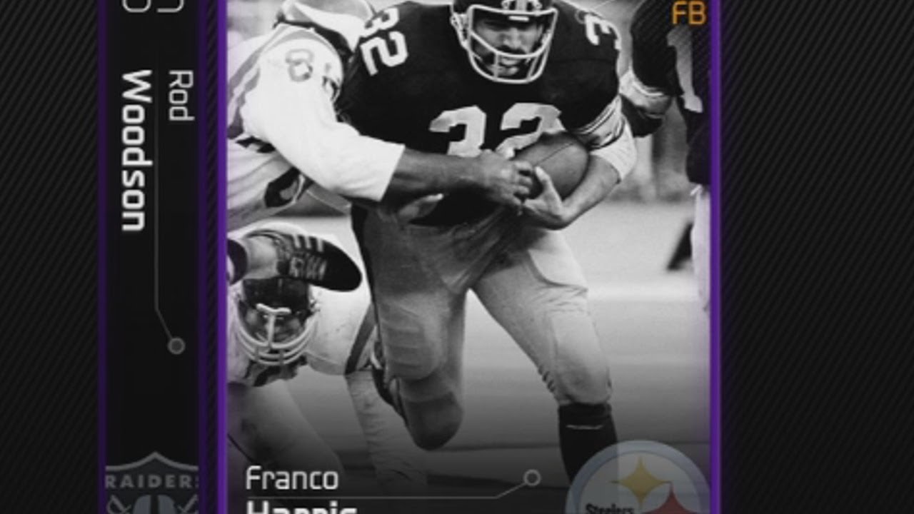 Legendary Cards Franco Harris and Rod Woodson! MUT 25 Commentary