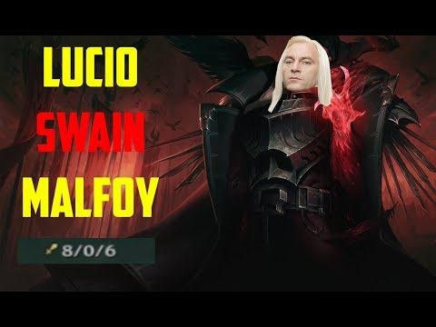 Lucio Malfoy OP  | New Swain Rework | Full Gameplay [League of Legends][Deutsch]