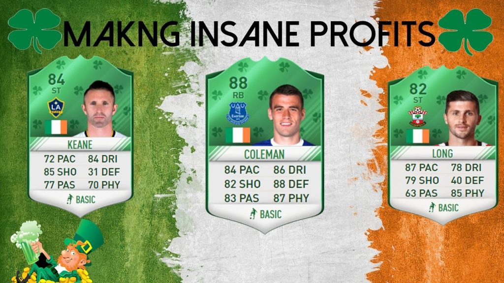 MAKING INSANE COINS FOR ST.PATRICK'S DAY!! - Fifa 17 Ultimate Team