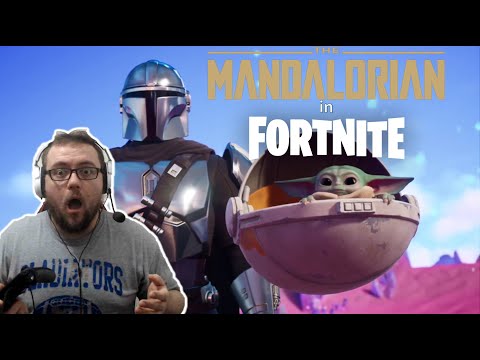 MANDALORIAN IN FORTNITE! - BATTLE PASS REACTION AND FIRST SOLO GAME!
