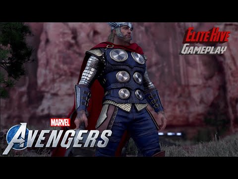 Marvel's Avengers - Thor Gameplay - Desert Hive (Elite) (No Commentary)