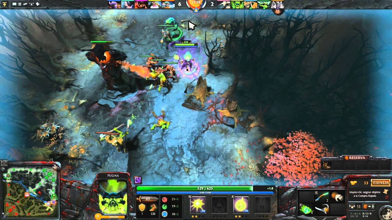 Match de Dota 2 - Team Winter Owls - Captain mod