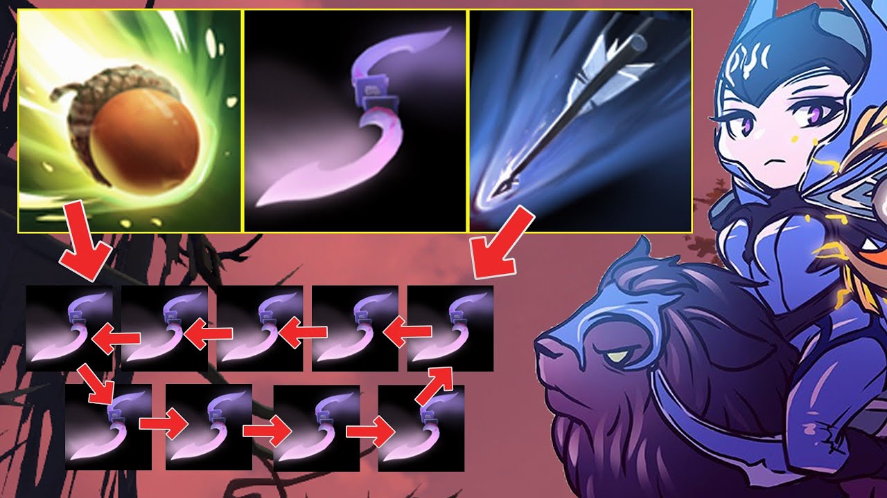 Millions moon glaives | Dota 2 Ability Draft