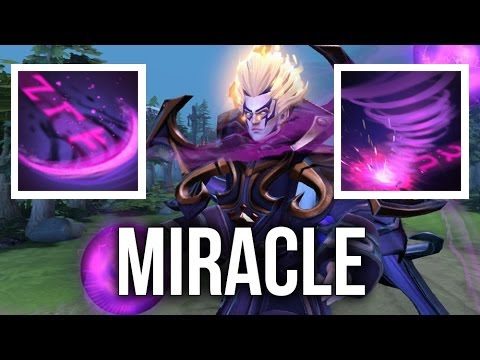 Miracle- Dark Artistry Invoker's Set 9011 MMR Gameplay Dota 2