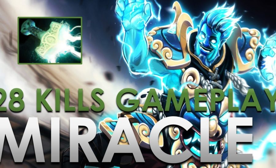 Miracle's Storm Spirit with 28 KILLS | Daily Dota 2 Full Game 7.14