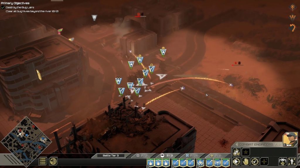 Mission 13 Guardians of Steel Starship Troopers Terran Command Gameplay Guardians of Steel