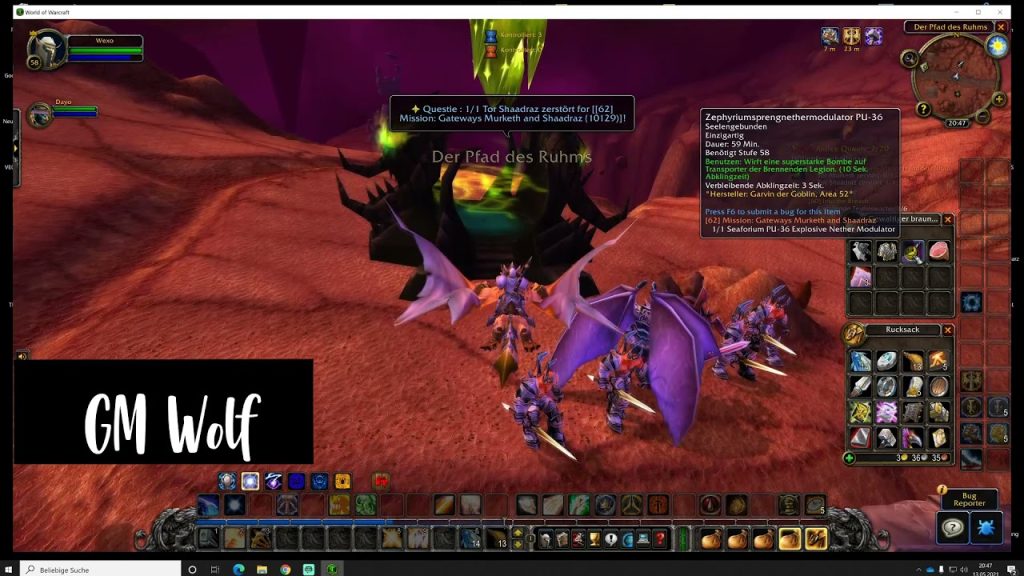 Mission: Tore Murketh und Shaadraz | WoW TBC Horde Quest | GM Wolf | World of Warcraft TBC Classic