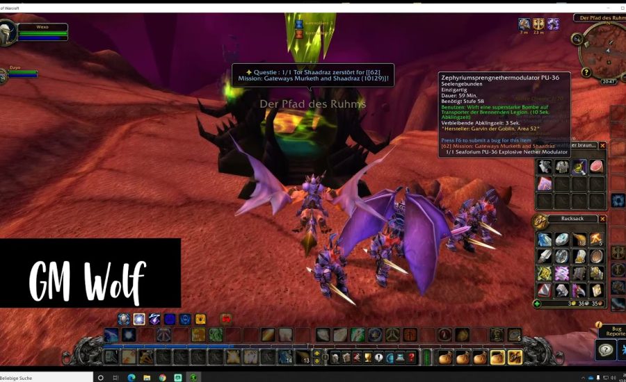 Mission: Tore Murketh und Shaadraz | WoW TBC Horde Quest | GM Wolf | World of Warcraft TBC Classic