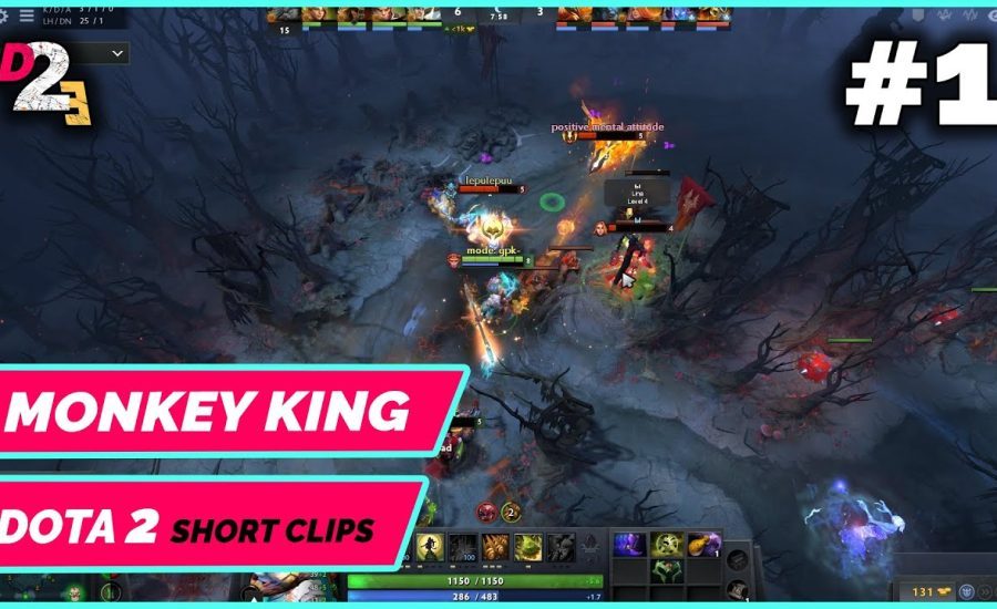 Monkey King Rampage | Dota 2 Short Clips 2021 #1