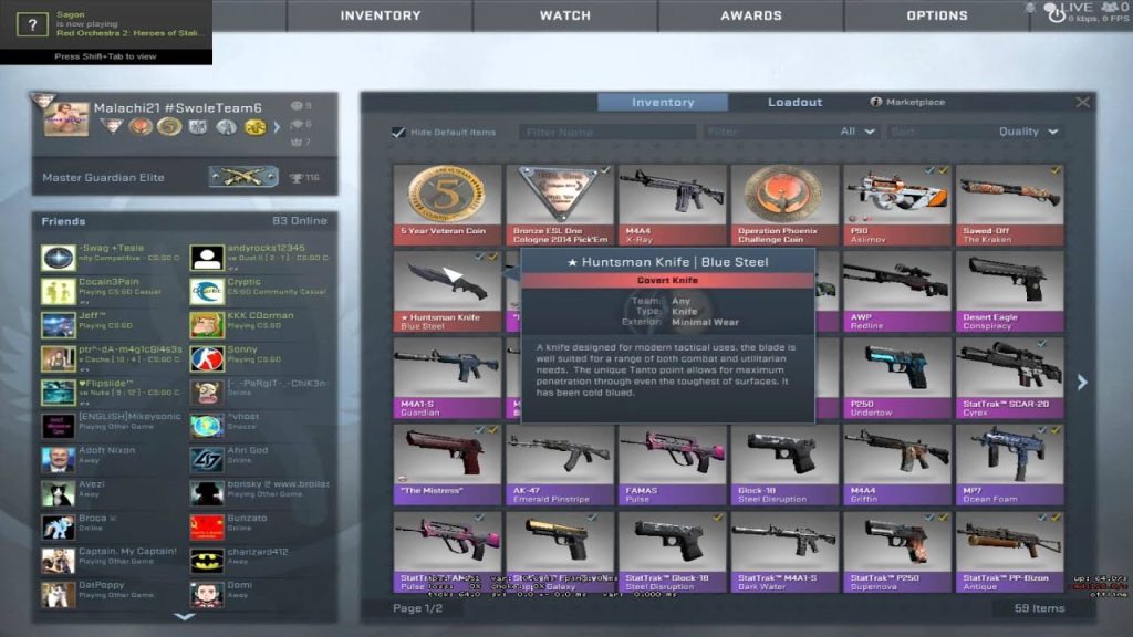 My Counter-Strike: Global Offensive Trading/Betting