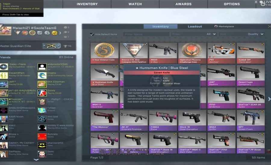 My Counter-Strike: Global Offensive Trading/Betting