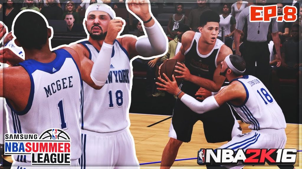 NBA 2K16 My Career EP. 8 | Game 2 Of NBA Summer League! 1V1 Against DEVIN BOOKER