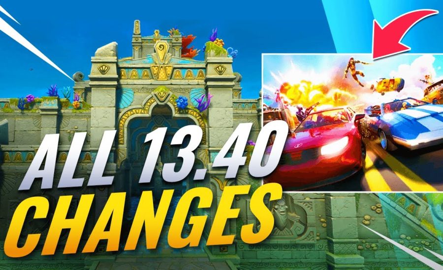 NEW FORTNITE UPDATE: PATCH 13.40 - Everything You Missed! Cars, Floppers & More!