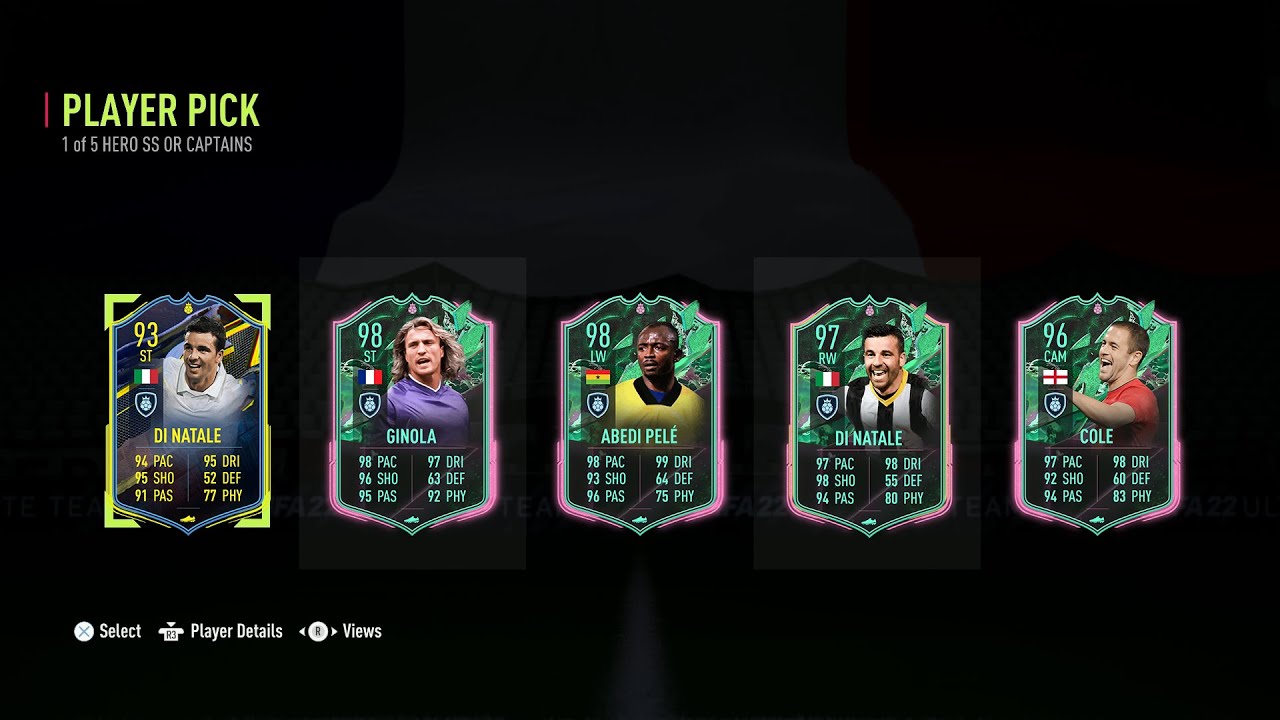 NEW FUT HERO SHAPESHIFTER & HERO CAPTAINS PLAYER PICK! #FIFA22 ULTIMATE TEAM