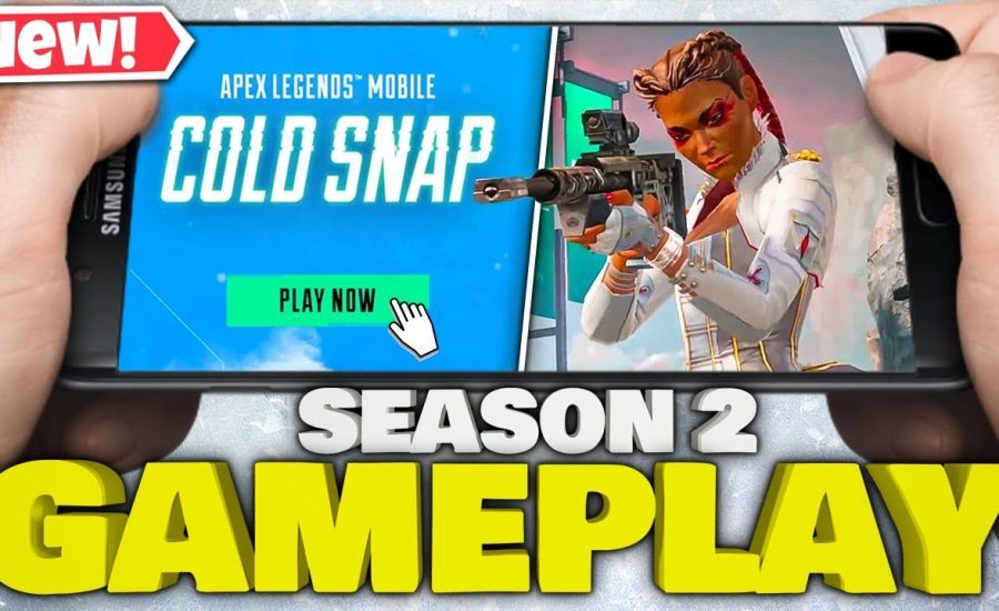 NEW GAMEPLAY TRAILER (Cold Snap) Apex Legends Mobile