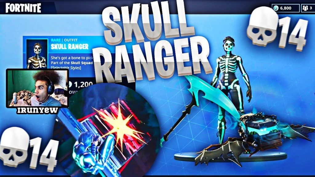 *NEW* INTENSE 14 KILL GAME with SKULL RANGER on FORTNITE BATTLE ROYALE