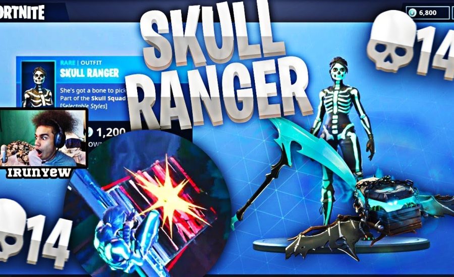 *NEW* INTENSE 14 KILL GAME with SKULL RANGER on FORTNITE BATTLE ROYALE