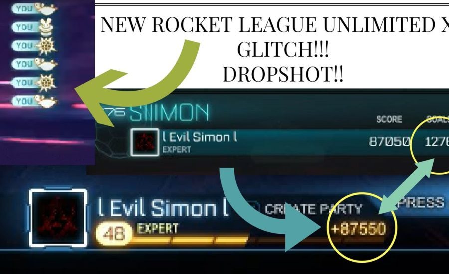 *NEW* ROCKET LEAGUE UNLIMITED XP GLITCH!! ( 80,000 - 100,000 XP EVERY 20 MINUTES )