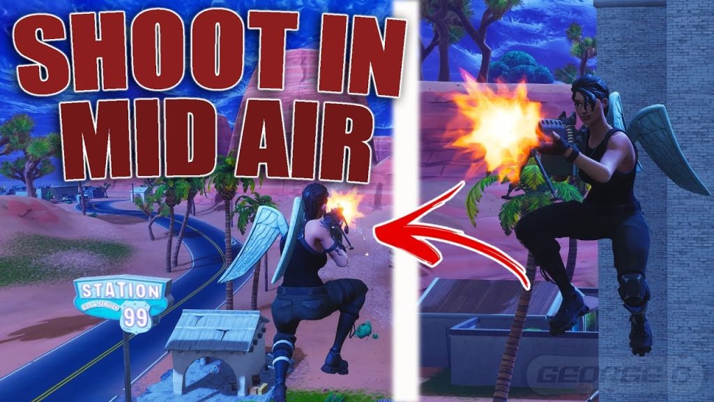 *NEW* Shoot In Mid Air Glitch | Take NO Fall Damage From This Glitch | FORTNITE GLITCHES