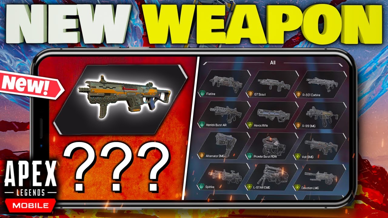 *NEW WEAPON* In Apex Legends Mobile (Season 2)