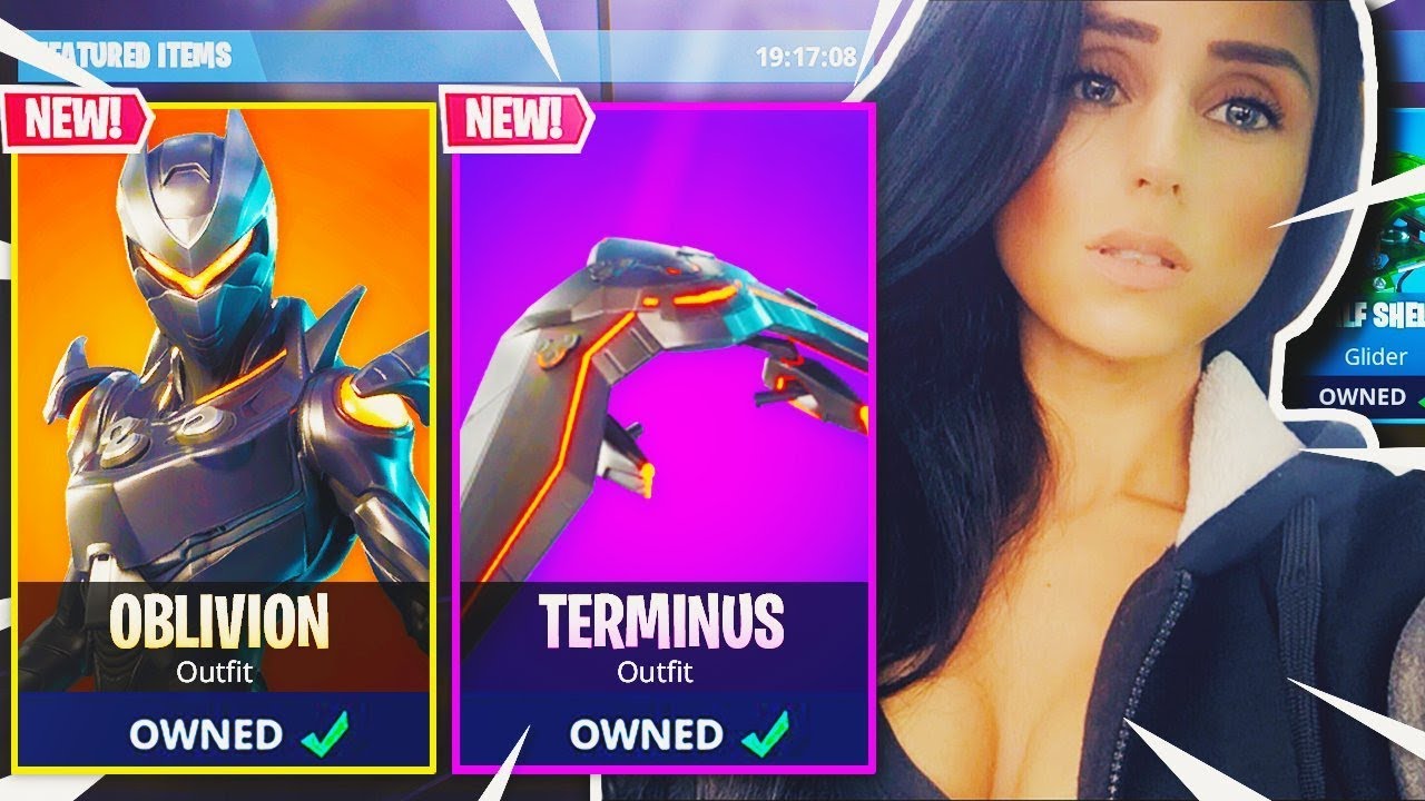 NEW "GIRL OMEGA" OBLIVION SKIN IN FORTNITE BATTLE ROYALE!!!