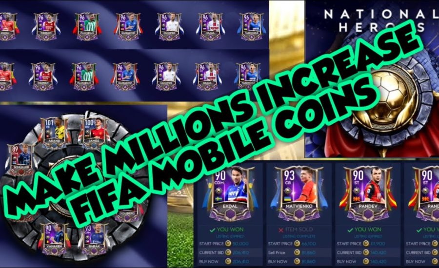 OMG | 300% Profit Fifa Coins Increase | How to Increase Fifa Mobile Coins | Make Million Coins |
