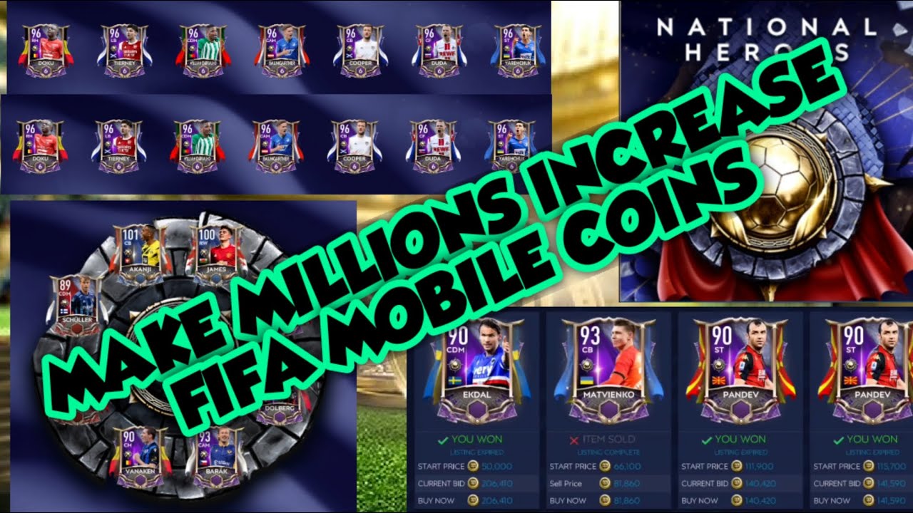 OMG | 300% Profit Fifa Coins Increase | How to Increase Fifa Mobile Coins | Make Million Coins |