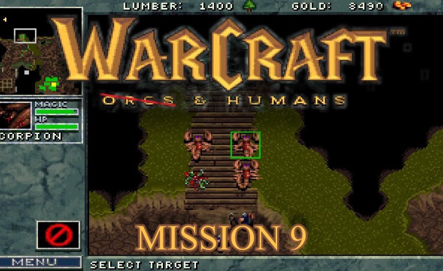 Old Games - Warcraft 1 (PC DOS) / Humans #9 No Commentary 4K
