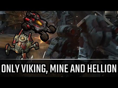 Only viking, mine, and hellion l StarCraft 2: Legacy of the Void Ladder l Crank