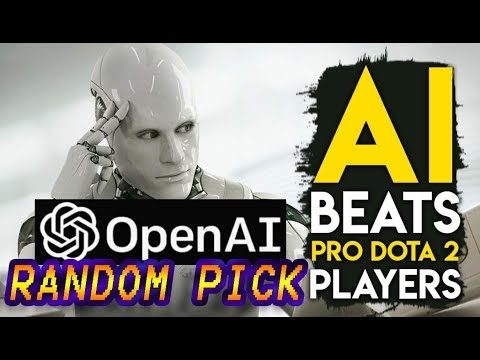 OpenAI FIVE vs TEAM HUMAN  ALLSTARS RANDOM PICK  | Benchmark DOTA 2