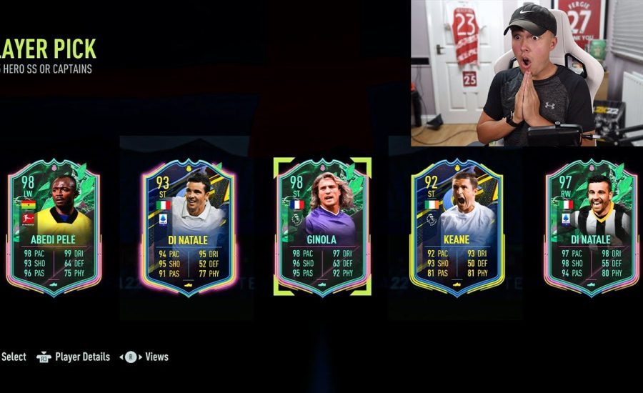 Opening MY FUT Hero Shapeshifters & Captains Player Pick...