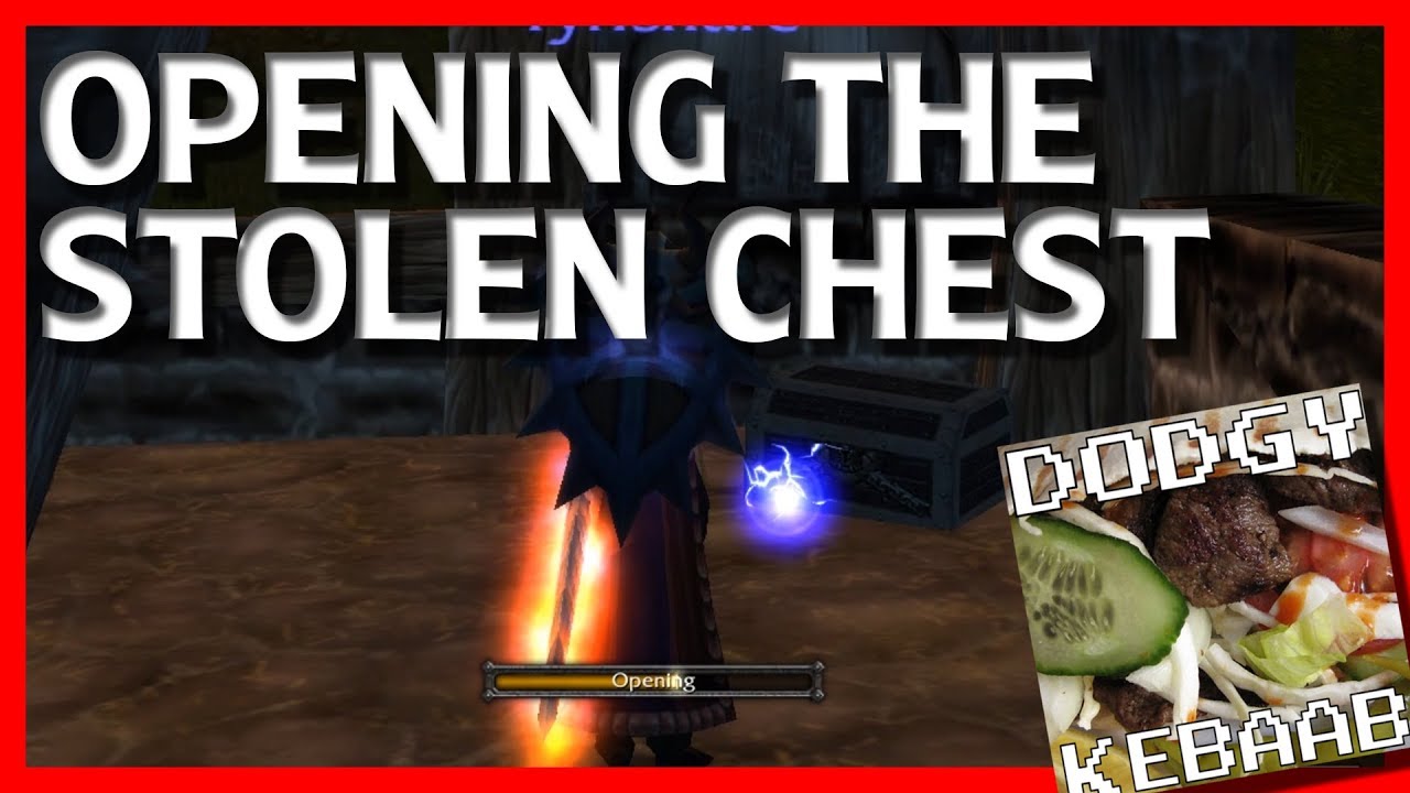 Opening the Stolen Chest - World of Warcraft Classic