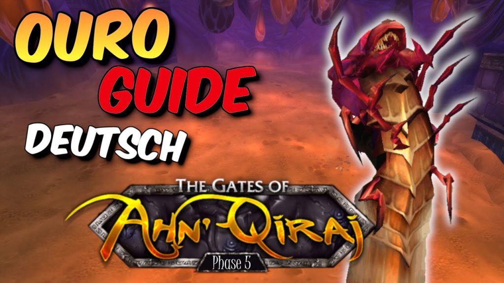 Ouro Guide - Boss #8 - AQ40 WoW Classic (Deutsch)