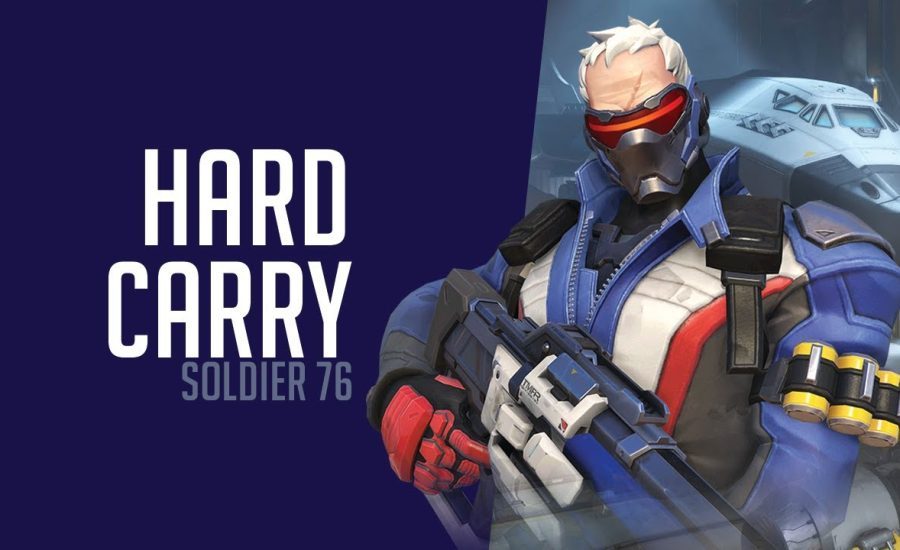 Overwatch - Dafran Hard Carry Soldier 76 With Huge Damage Output