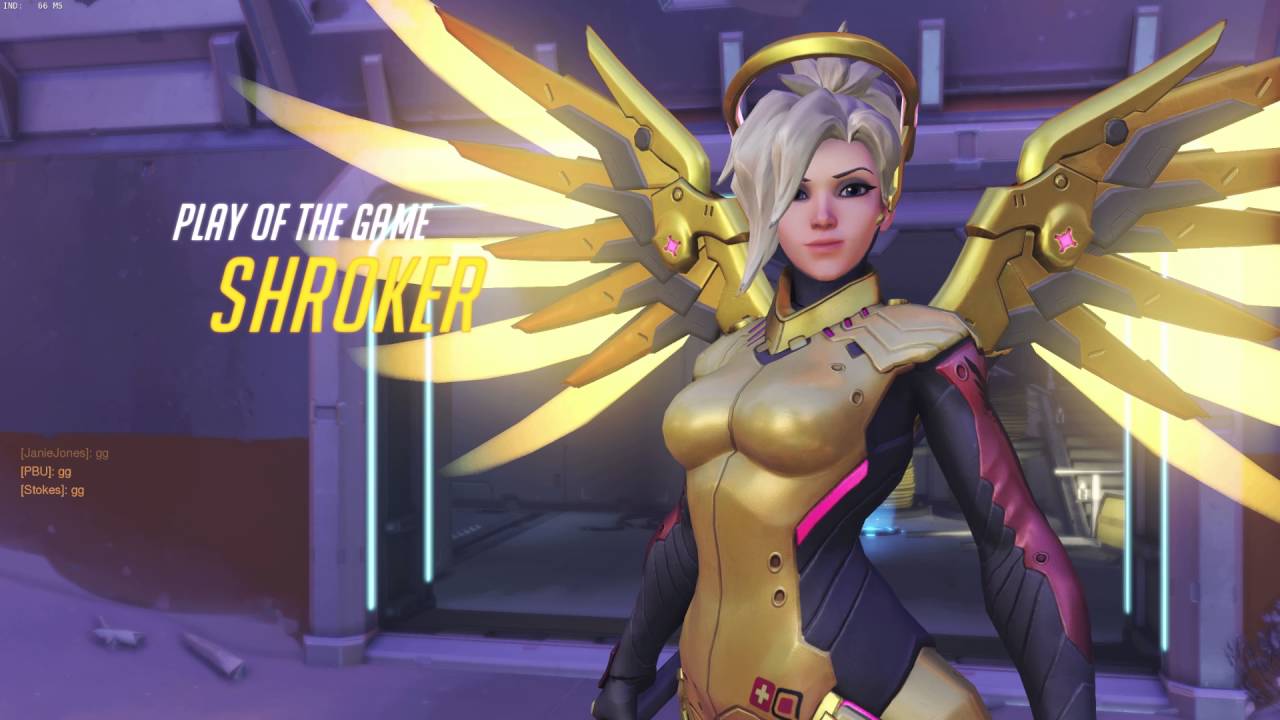 Overwatch Gameplay: Mercy POTG - June 14th 2016