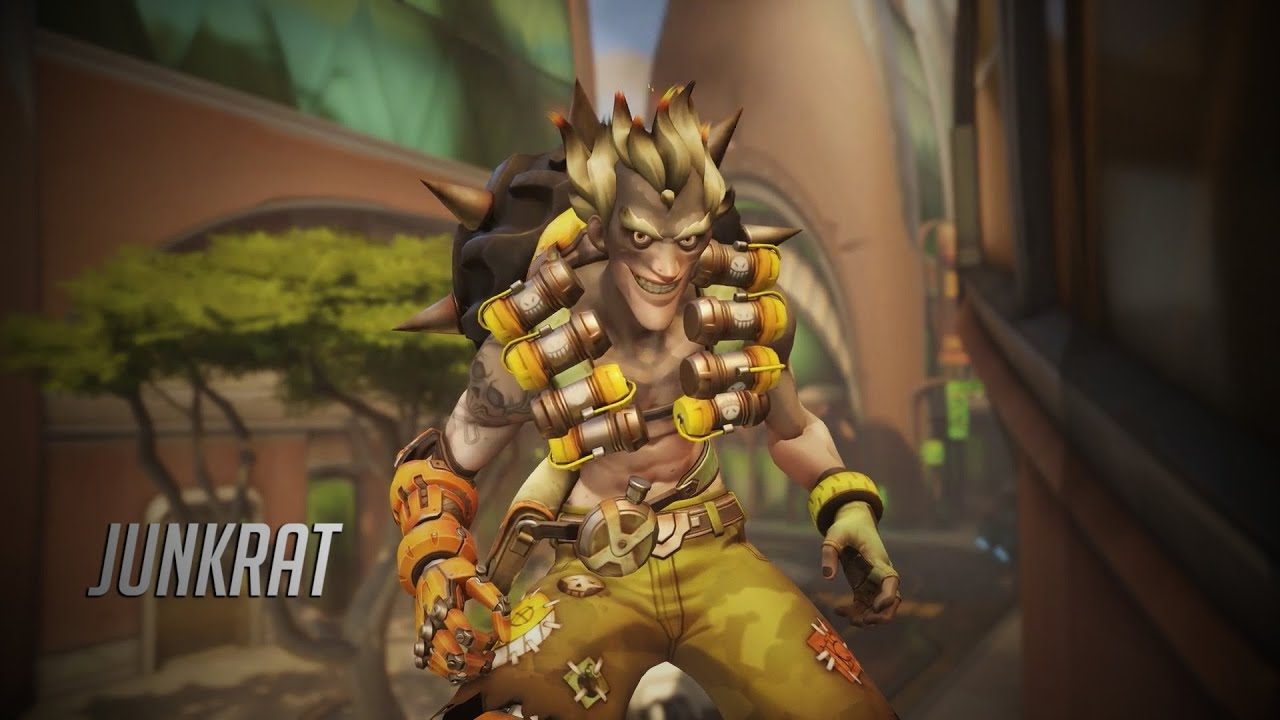 Overwatch - Junkrat Gameplay