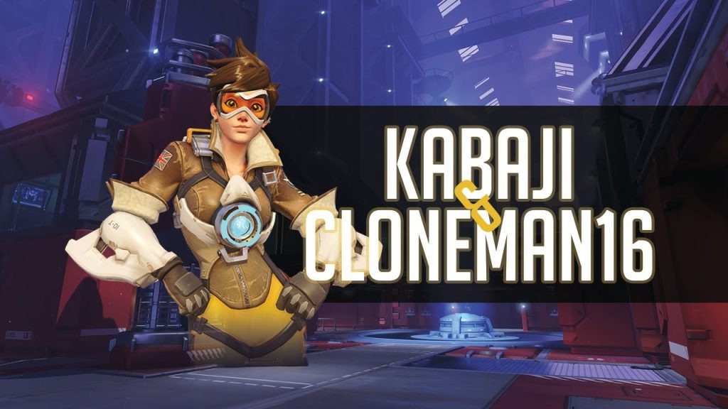 Overwatch - Kabaji Plays Tracer Feat Cloneman16 and Profit on Volskaya Industries
