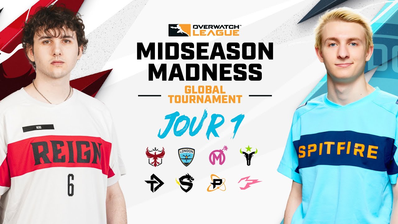 Overwatch League 2022 Season | Midseason Madness Tournament | Jour 1