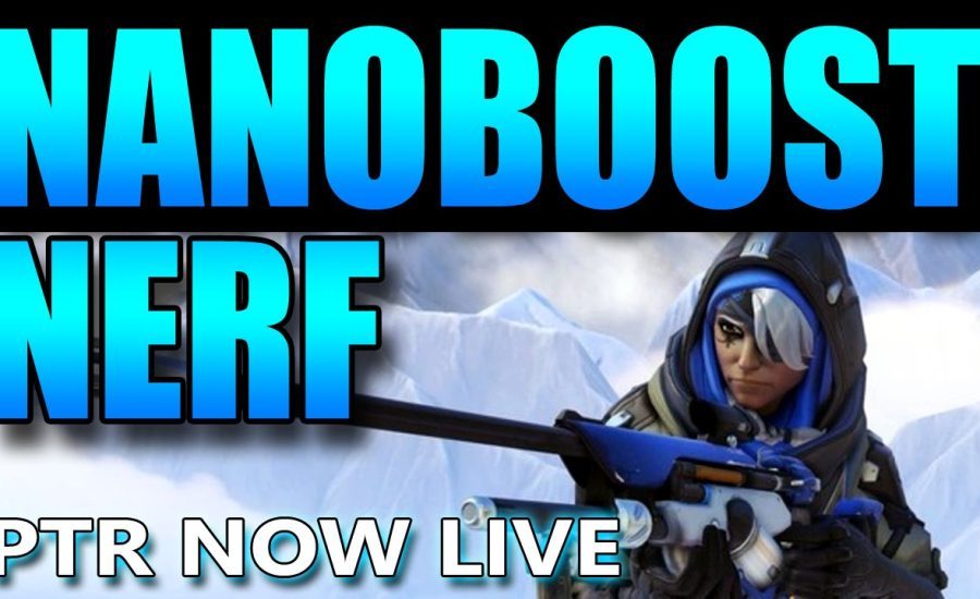 Overwatch - Nanoboost Nerf - PTR Now Live