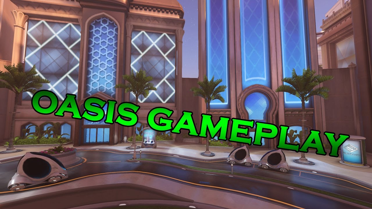 Overwatch: OASIS GAMEPLAY! - 2800 Platinum Competitive Ana gameplay