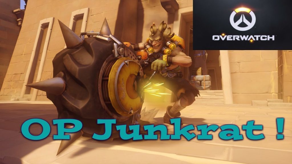 Overwatch: Overpowered Junkrat OP (Open Beta Gameplay)