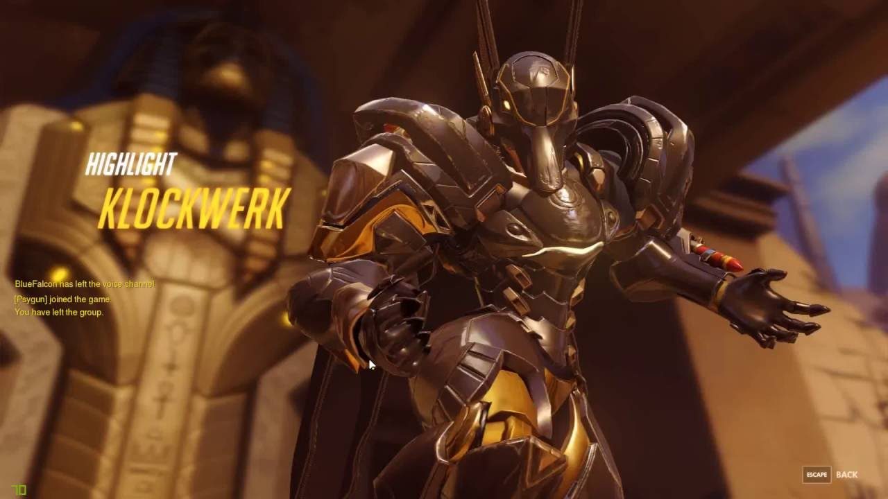 Overwatch: Pharah Anubis POTG - Klockwerk