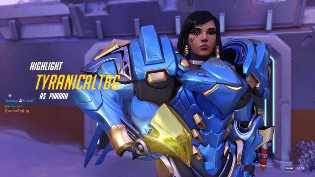 Overwatch - Pharah Operating at Maximum Efficiency POTG