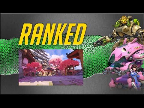 Overwatch Ranked - Orisa DVa - Hanamura