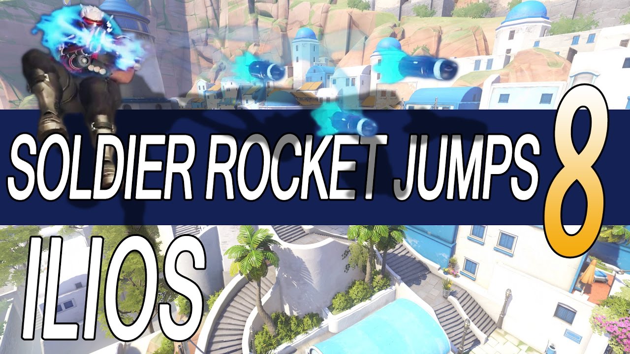 Overwatch: Soldier 76 Helix Rocket Jumps #8 - Ilios