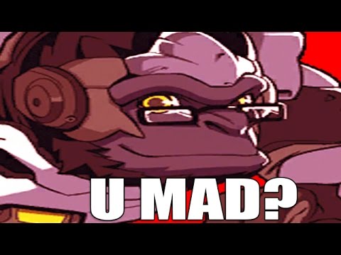 Overwatch TOXIC PLAYER Hates Winston User and Angrily Asks To Change