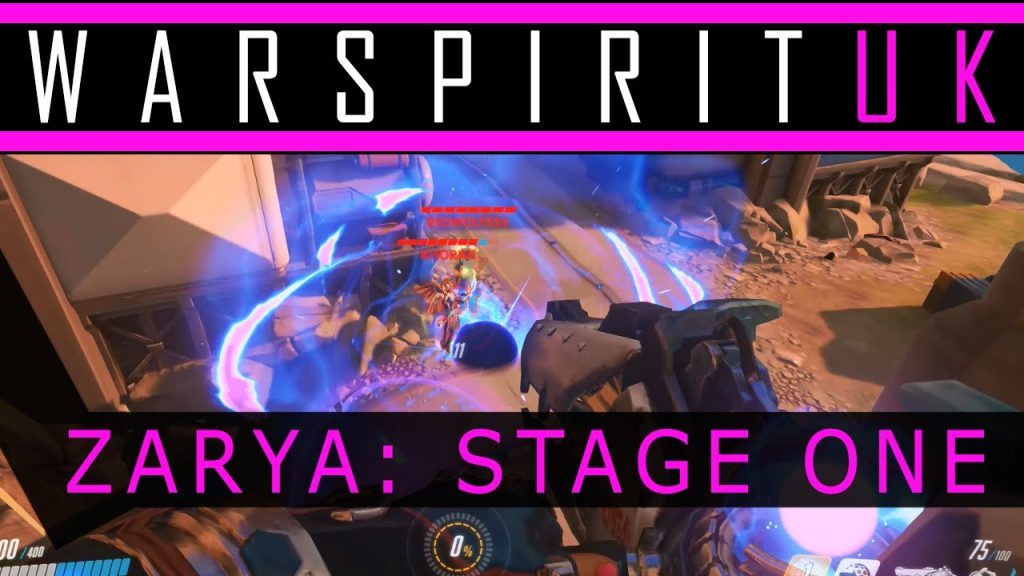 Overwatch: Zarya [Stg.1] - Gameplay/Commentary (PC 1080P)