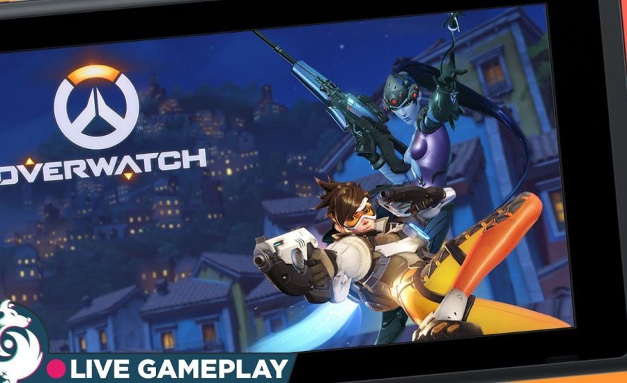 Overwatch on Nintendo Switch w/ ThatCybertChannel & FanatixFour - Gameplay LIvestream