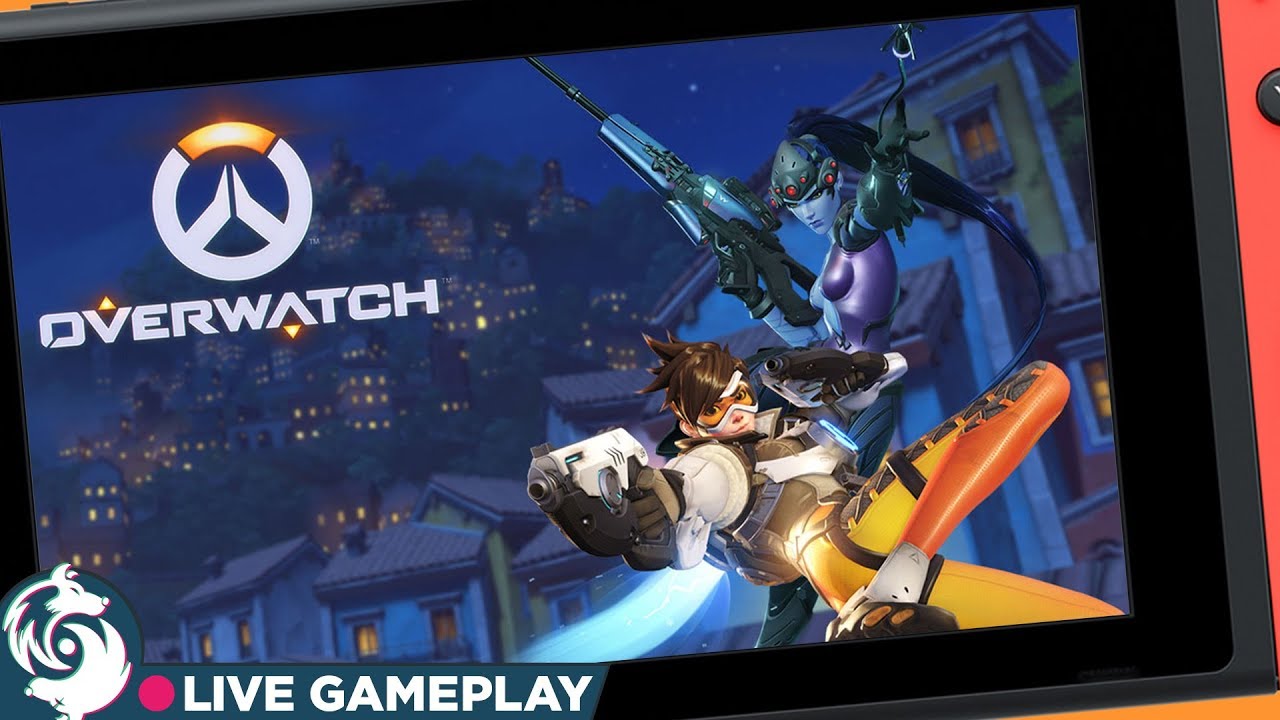 Overwatch on Nintendo Switch w/ ThatCybertChannel & FanatixFour - Gameplay LIvestream