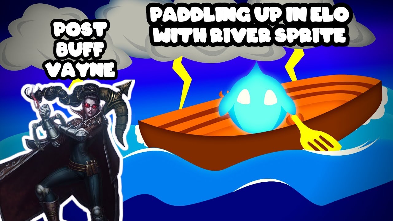 PADDLING UP IN ELO W/ RIVER SPRITE (4) VAYNE? | LEAGUE OF LEGENDS | TEAMFIGHT TACTICS